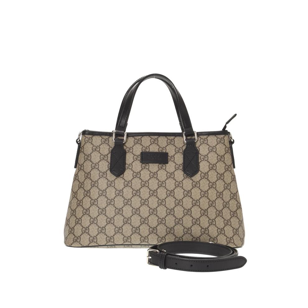 Pre-Owned Gucci GG Supreme Monogram Zippered Tote – Image 1 of 8