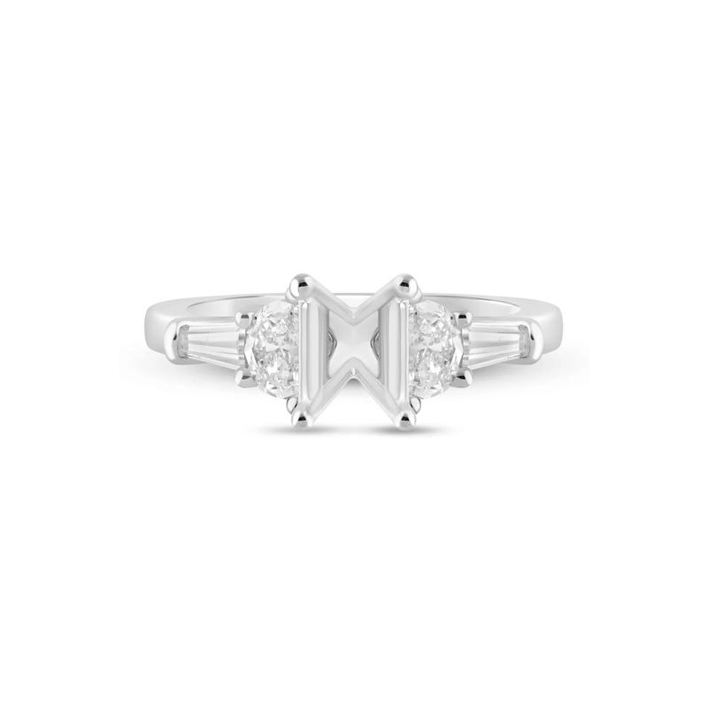Lab Grown Diamond Semi-Mount in 14K White Gold &#40;5/8 ct. tw.&#41; – Image 2 of 6