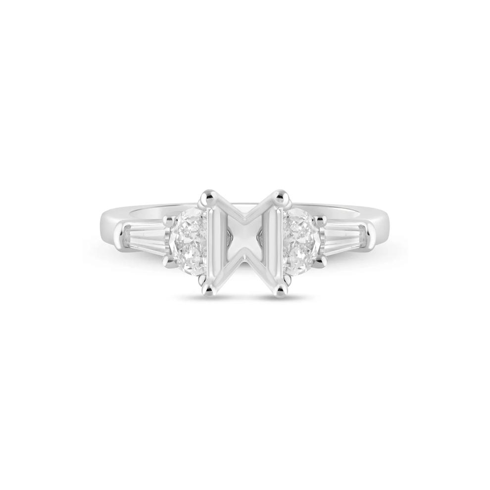 Lab Grown Diamond Semi-Mount in 14K White Gold (5/8 ct. tw.) – Image 2 of 6