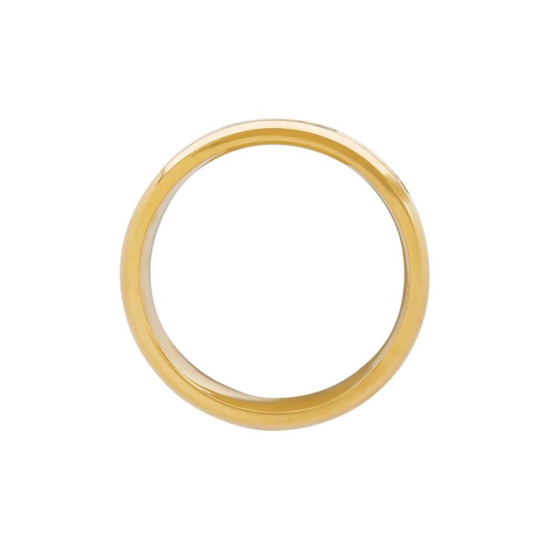 Black Diamond Channel-Set Band in 14K Yellow Gold &#40;5/8 ct. tw.&#41; – Image 2 of 3