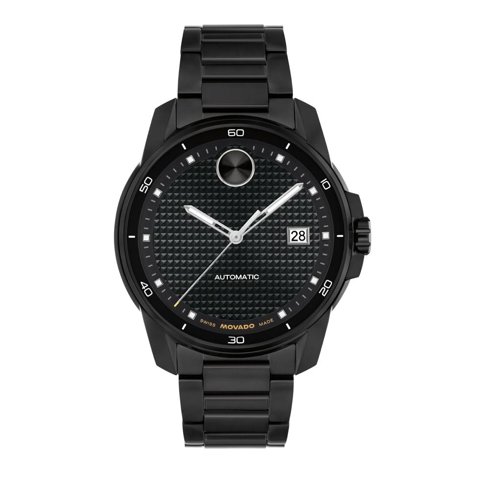 Men&rsquo;s Bold Verso Watch in Black Ion-Plated Stainless Steel. – Image 1 of 3