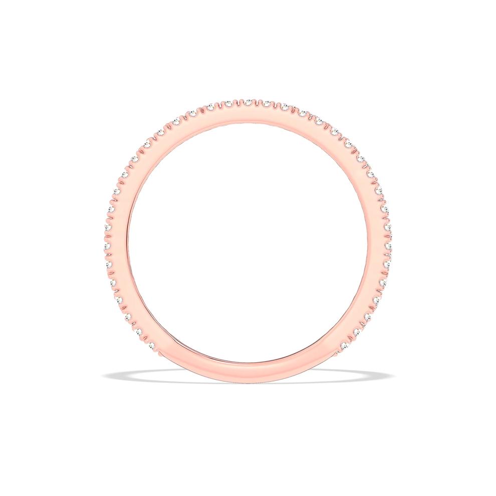 Lab Grown Diamond Double Row Split Open Band in 14K Rose Gold (1/2 ct. tw.) – Image 2 of 4