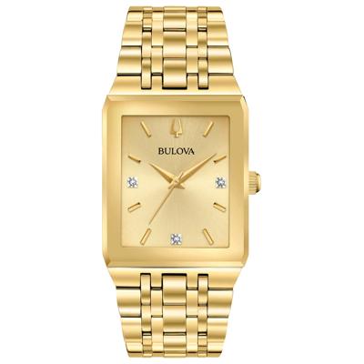 Men's Quadra Watch in Gold-Tone Stainless Steel