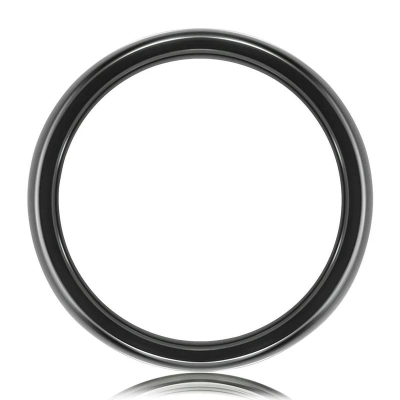 Men&#39;s Band in Tantalum, 6MM – Image 2 of 3