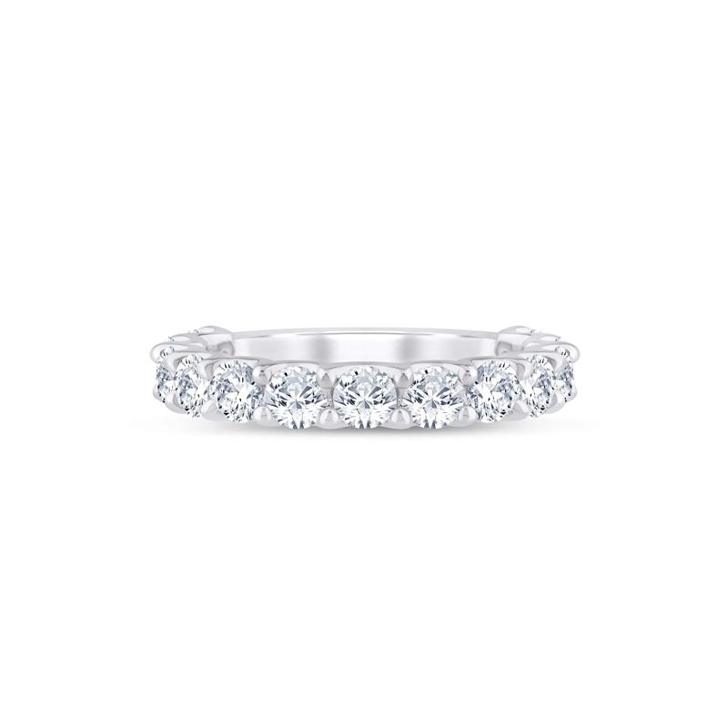 Helzberg Lab Grown Diamonds Band in 14K White Gold &#40;2 ct. tw.&#41; – Image 1 of 3