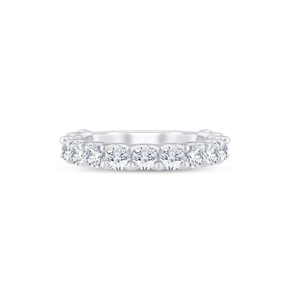 Helzberg Lab Grown Diamonds Band in 14K White Gold (2 ct. tw.) – Image 1 of 3