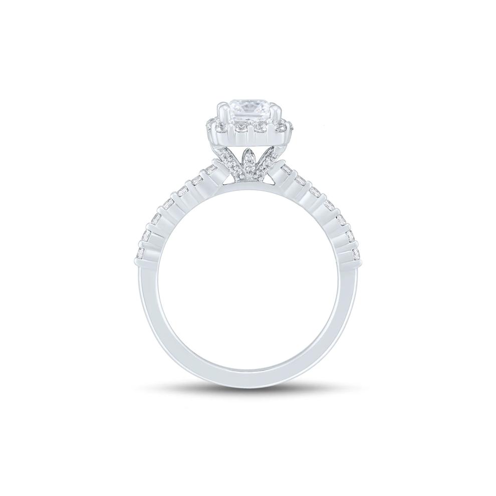 Lab Grown Diamond Emerald-Cut Engagement Ring in 14K White Gold (1 3/4 ct. tw.) – Image 2 of 3