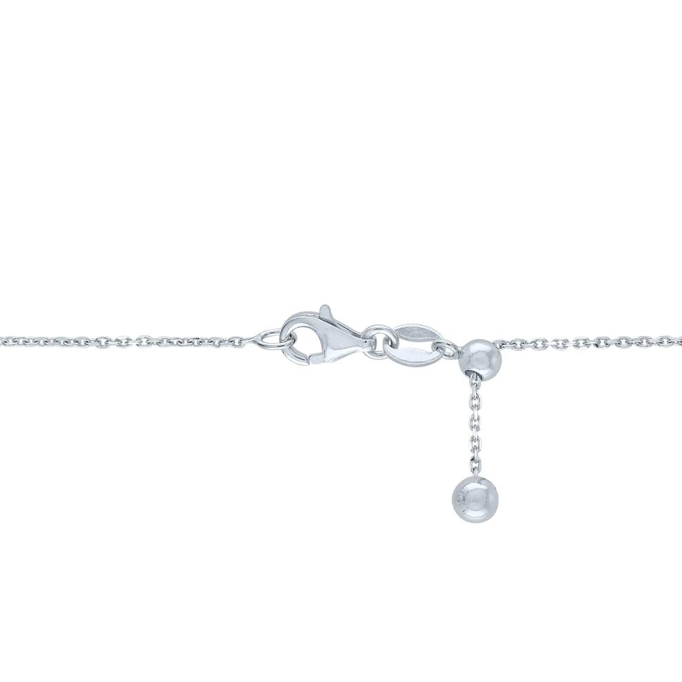 Diamond Accent Necklace in Sterling Silver – Image 3 of 3
