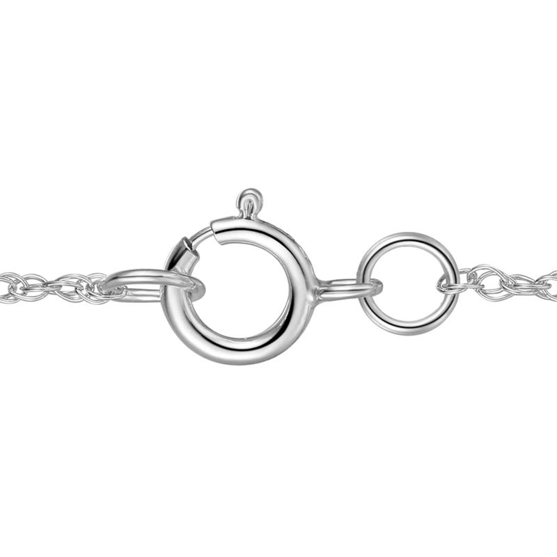 Aquamarine &amp; Diamond Accent Pendant &amp; Earrings Boxed Set in 10K White Gold – Image 5 of 5