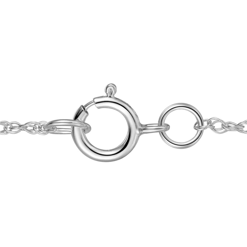 Aquamarine &amp; Diamond Accent Pendant &amp; Earrings Boxed Set in 10K White Gold – Image 5 of 5