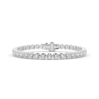 Lab Grown Diamond Tennis Bracelet in 14K White Gold (7 1/5 ct. tw.)