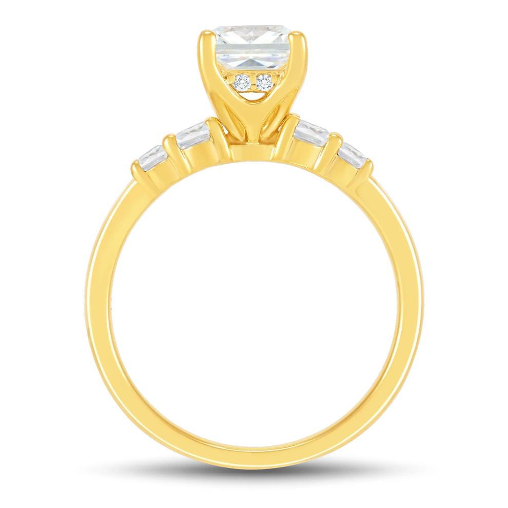 Lab Grown Diamond Engagement Ring in 14K Yellow Gold (2 1/3 ct. tw.) – Image 2 of 3