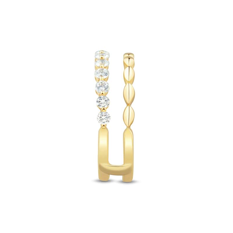 Lab Grown Diamond Insert in 14K Yellow Gold (1/2 ct. tw.) – Image 2 of 3