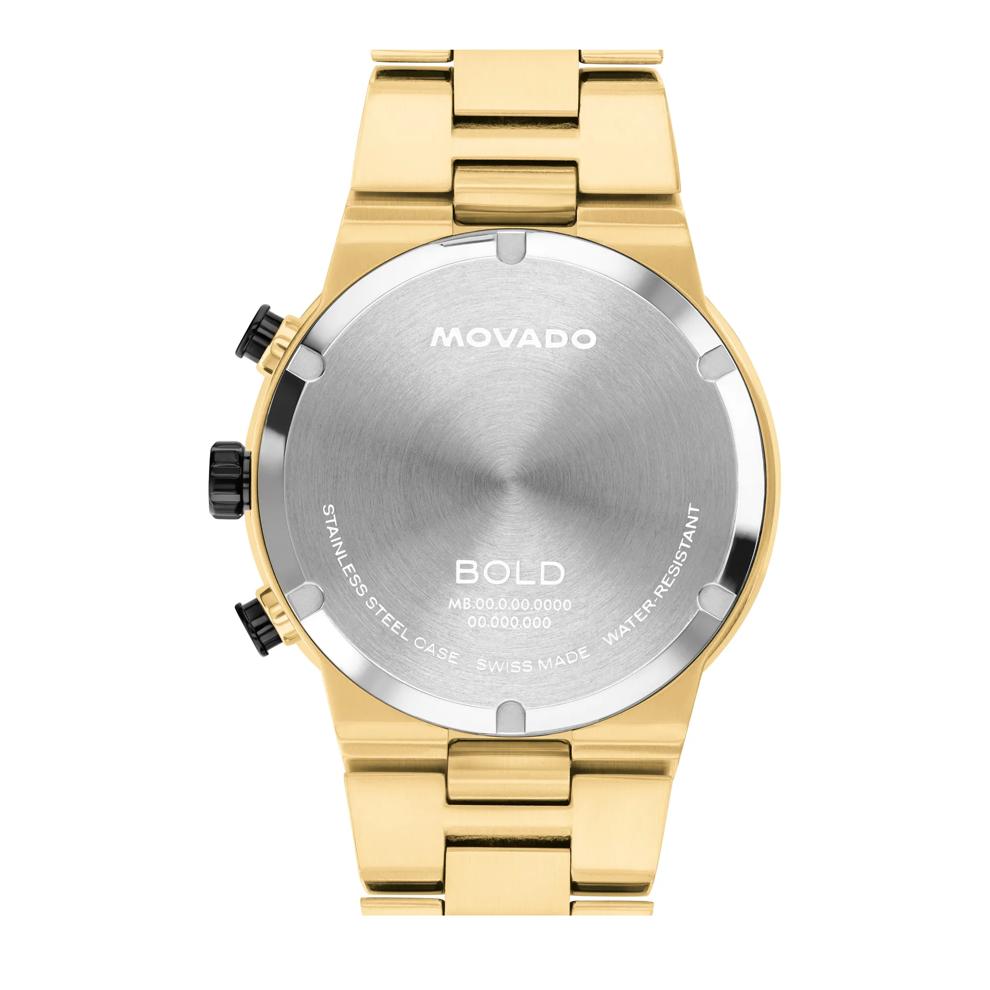 Men's Fusion Watch in Gold  Ionic-Plated Stainless Steel, 45mm – Image 3 of 3