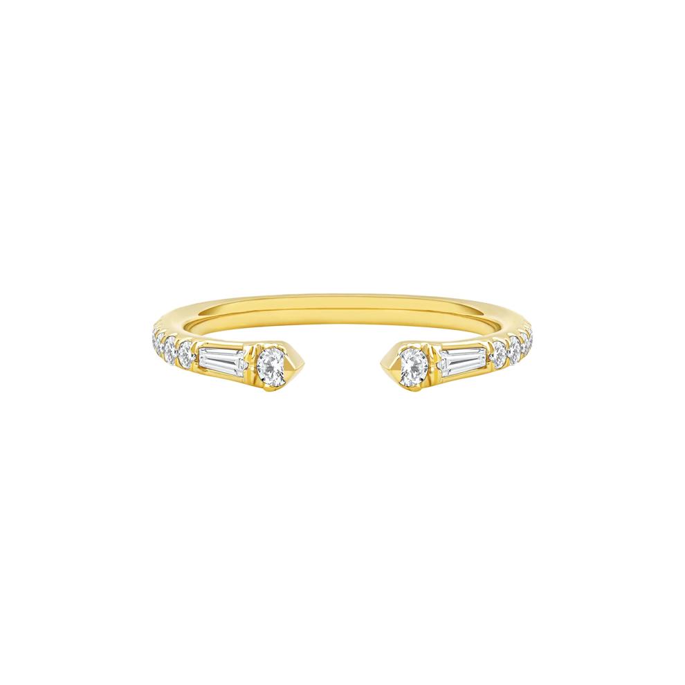 Lab Grown Diamond Open Anniversary Band in 14K Gold (1/3 ct. tw.) – Image 1 of 1