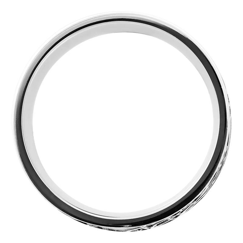 Men&#39;s Branch Design Band in Cobalt Chrome – Image 2 of 3