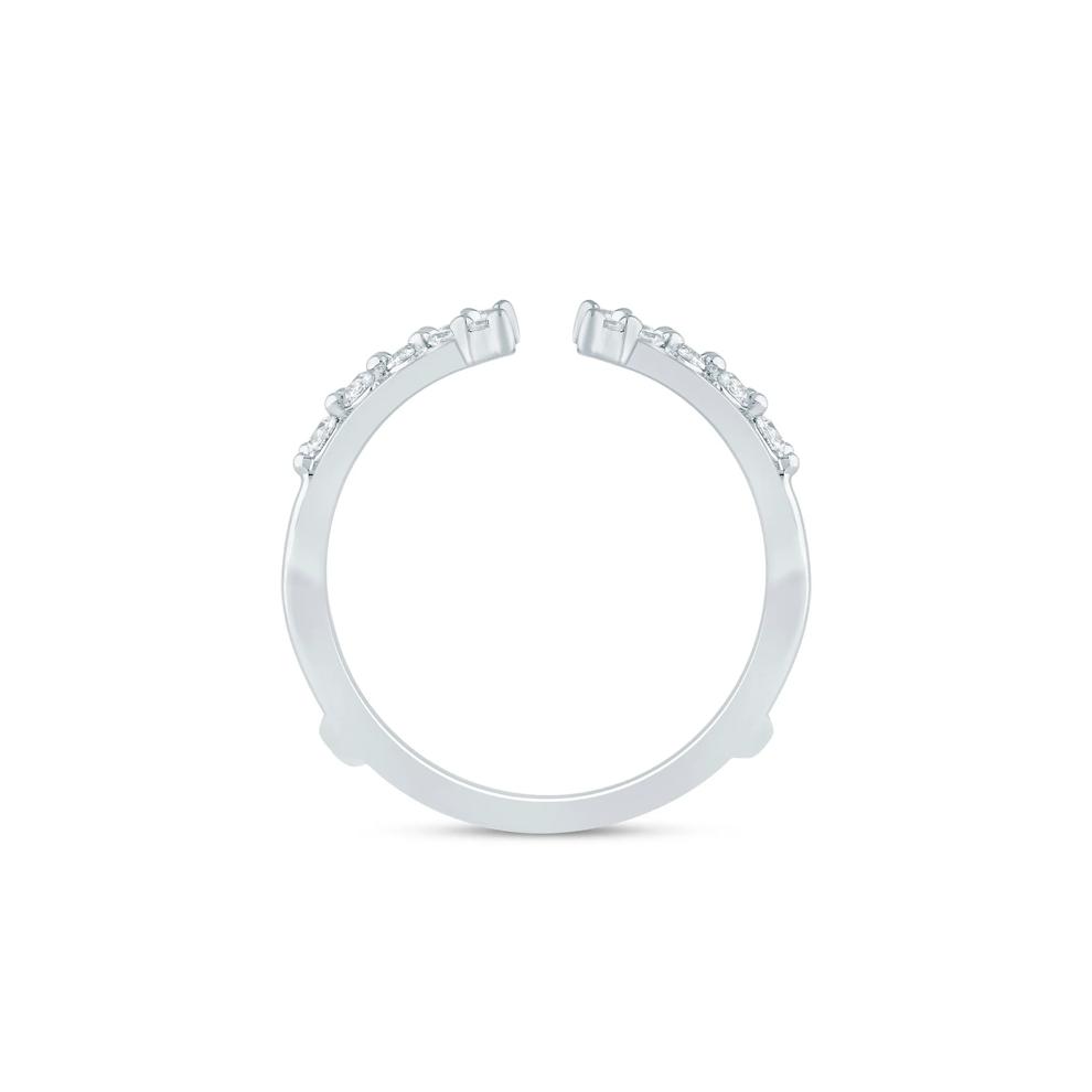 Lab Grown Diamond Open Insert in 14K White Gold (1/3 ct. tw.) – Image 3 of 3
