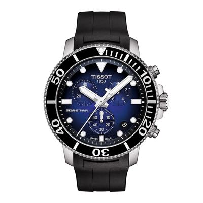 Seastar 1000 Blue Chronograph Men's Watch