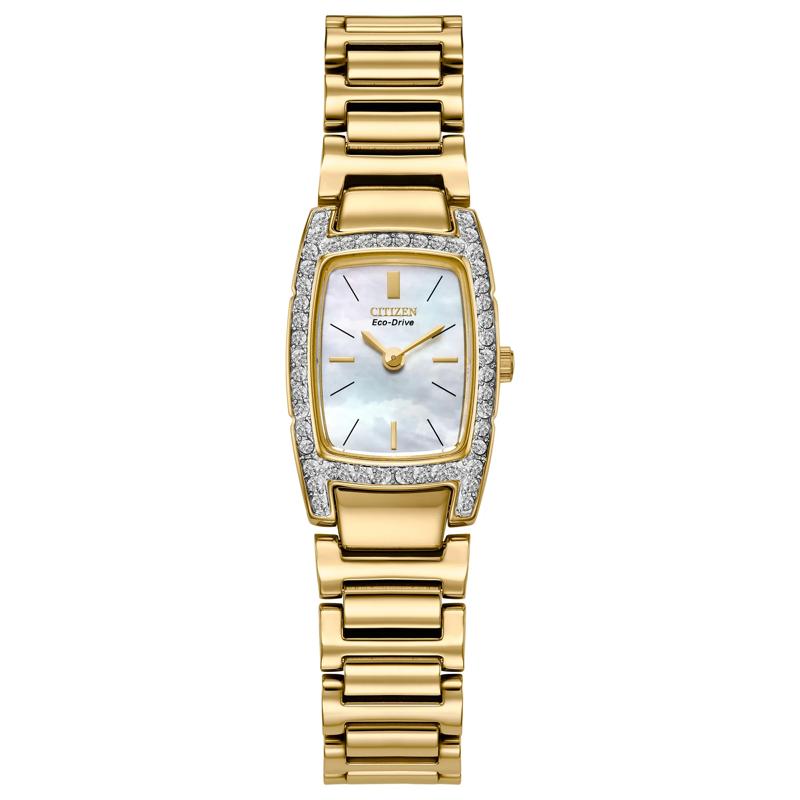 Ladies&#39; Watch and Bracelet Box Set in Gold-Tone Plated Stainless Steel – Image 2 of 3