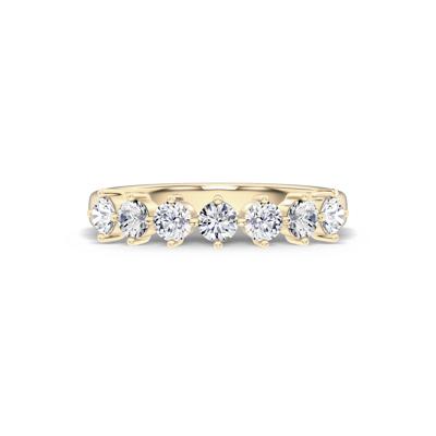 Lab Grown Diamond Seven-Stone Band in 10K Yellow Gold (3/4 ct. tw.)