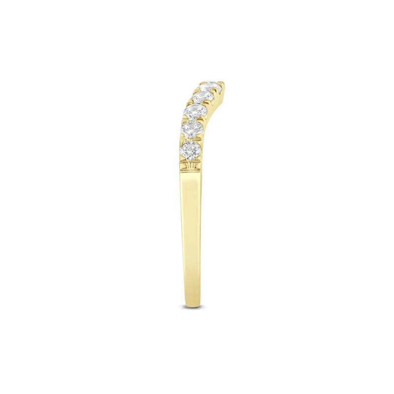 Diamond Contour Band in 14K Yellow Gold (1/2 ct. tw.) – Image 3 of 3