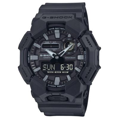 Men's Watch in Black Resin, 52MM