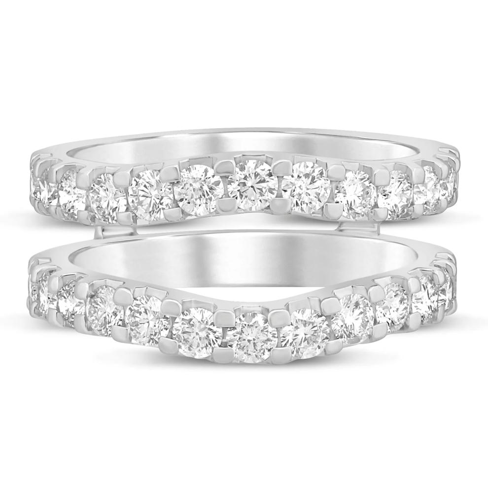 1 1/2 ct. tw. Diamond Ring Enhancer in 14K White Gold – Image 1 of 3