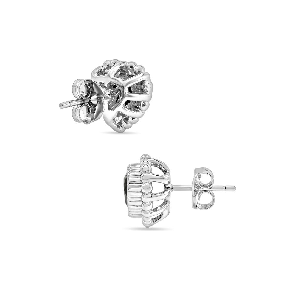 Onyx Beaded Heart Pendant, Earrings, &amp; Ring Boxed Set in Sterling Silver – Image 7 of 11