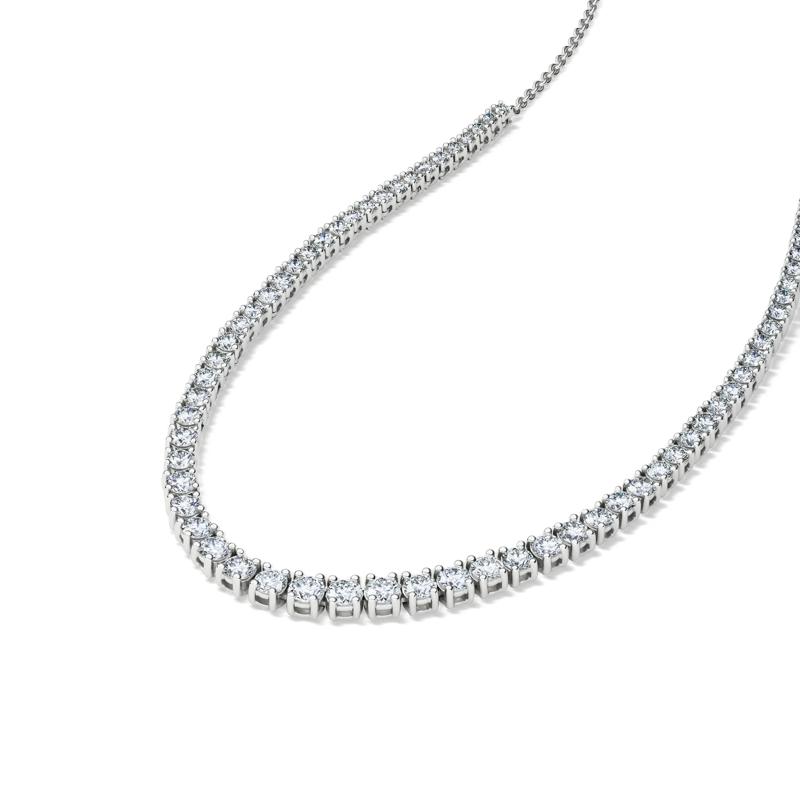 Lab Grown Diamond Necklace in 14K White Gold &#40;5 1/2 ct. tw.&#41; – Image 4 of 4