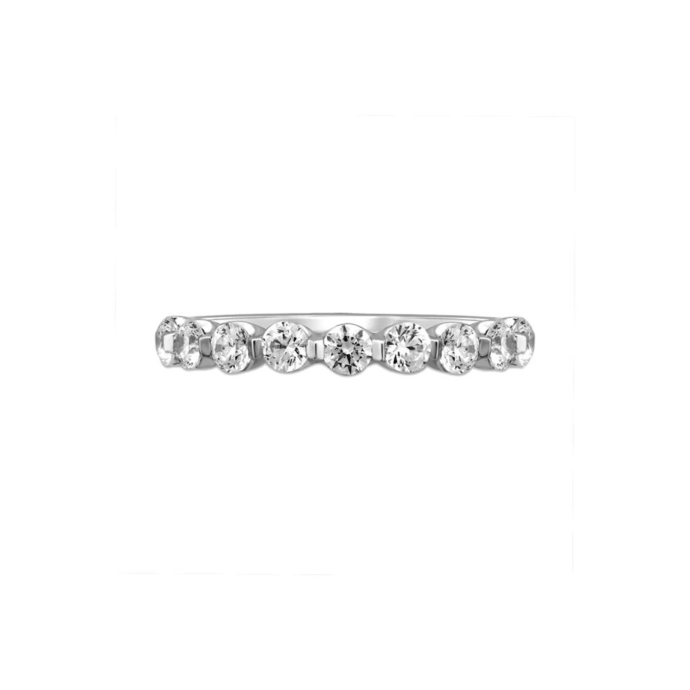 Floating Diamond Anniversary Band in 14K White Gold (1 ct. tw.) – Image 1 of 3