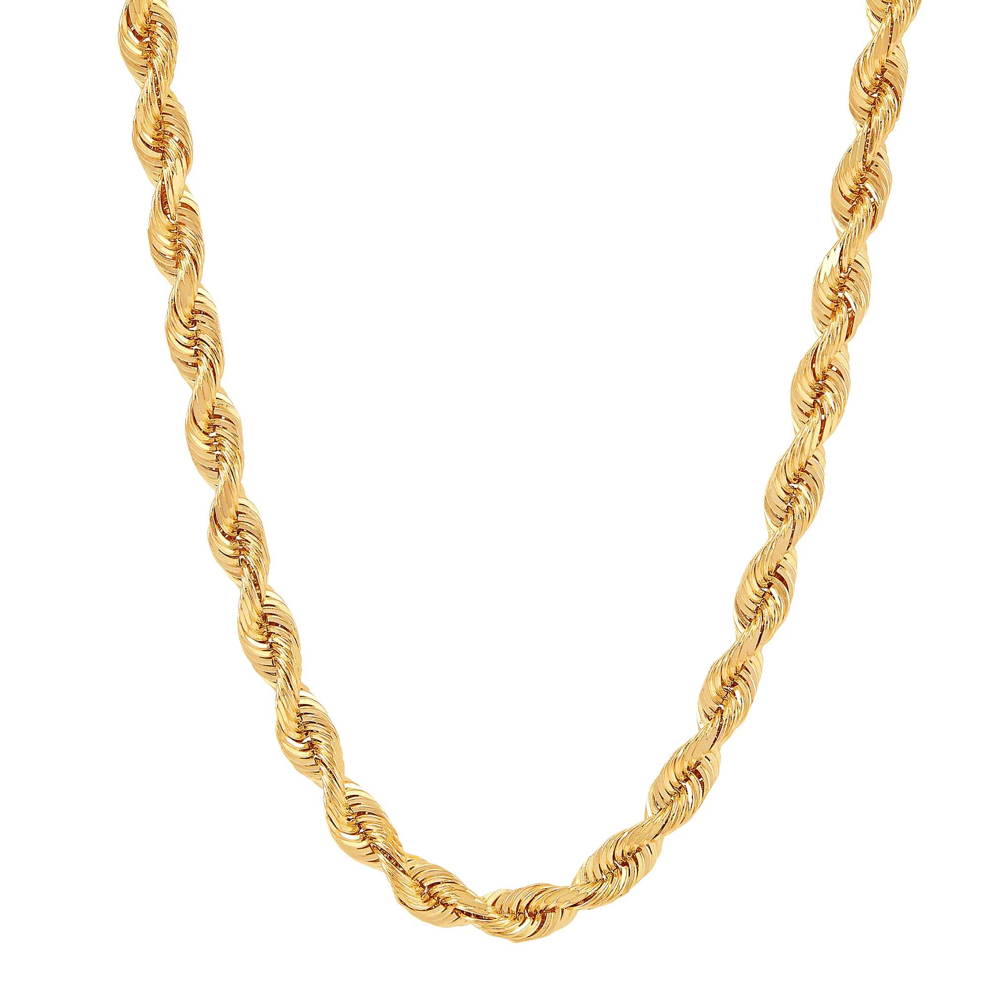 Twist Rope Chain in 14K Gold | Helzberg