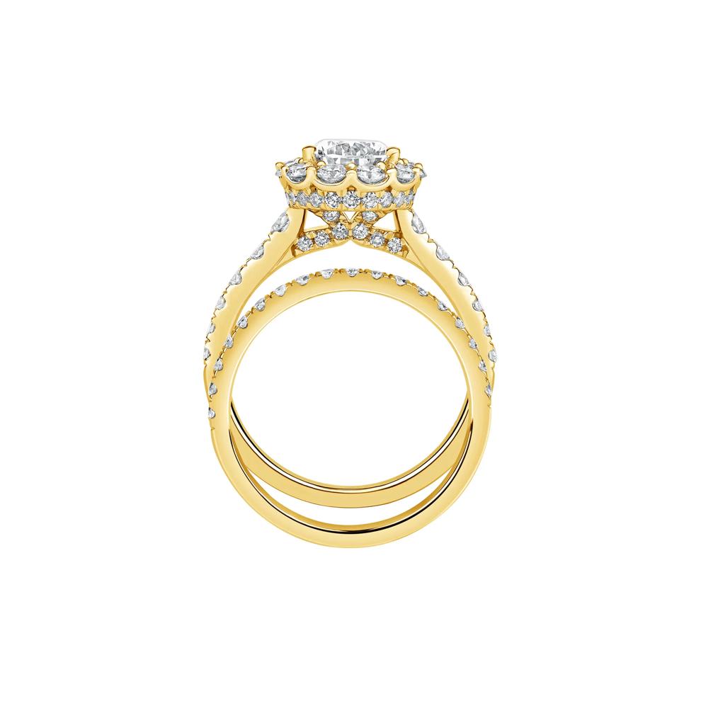 Alexis Lab Grown Diamond Engagement Set in 14K Yellow Gold (3 1/4 ct. tw.) – Image 2 of 4