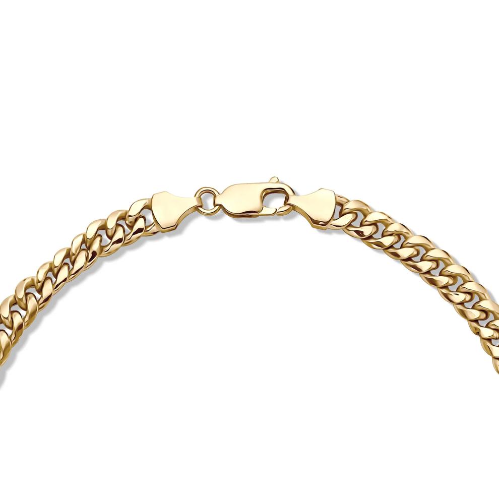 Miami Cuban Link Chain in 14K Yellow Gold, 22" – Image 3 of 6