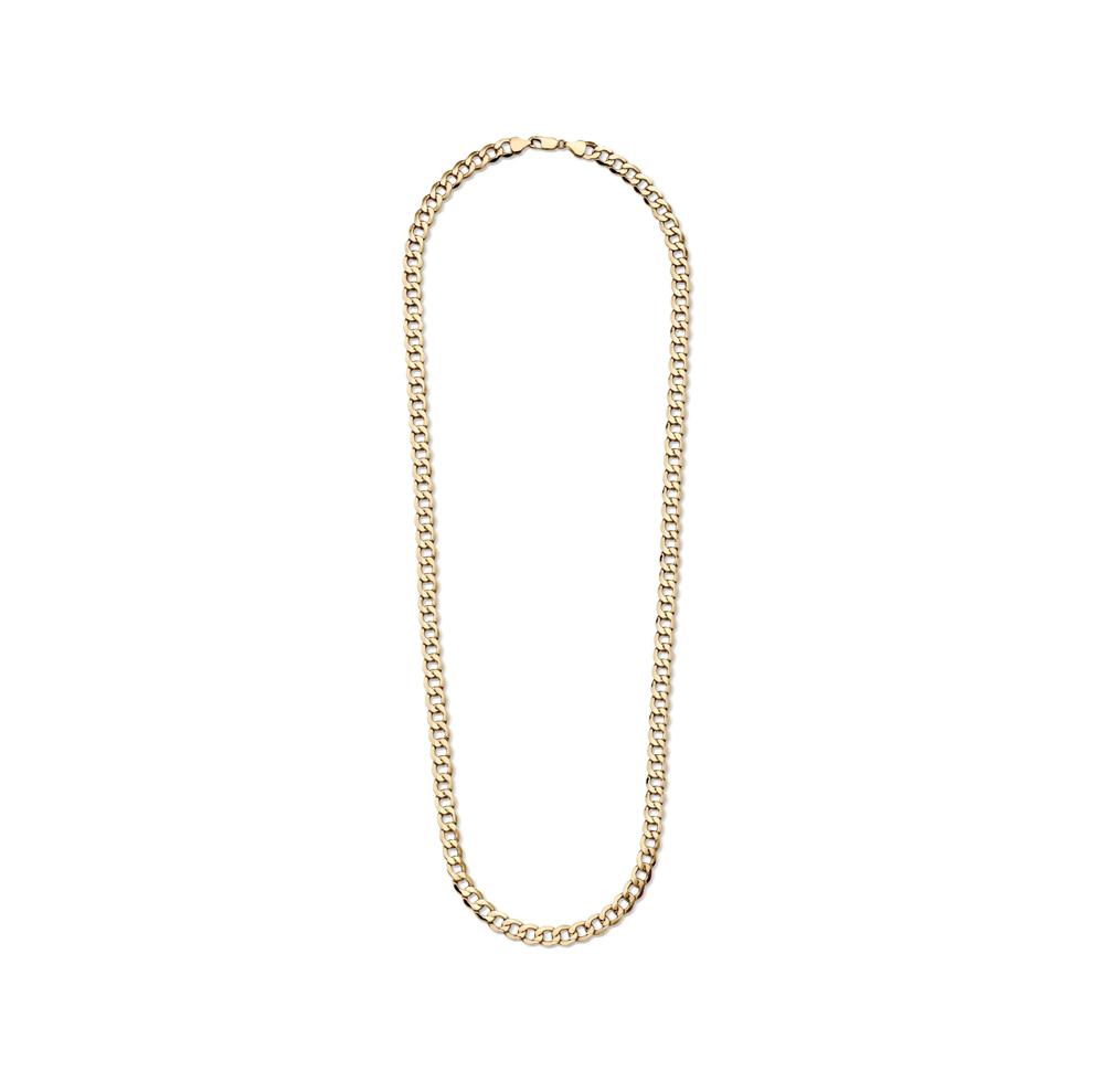 Curb Chain in 14K Yellow Gold, 26" – Image 2 of 5