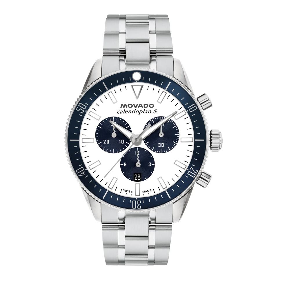 Men&rsquo;s Heritage Watch in Stainless Steel. – Image 1 of 3