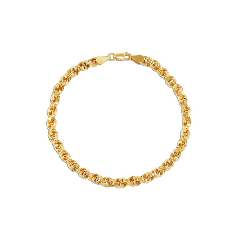 Garibaldi Link Bracelet in 14K Yellow Gold – Image 2 of 2