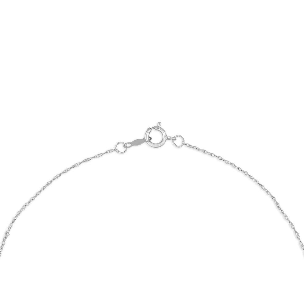 1/3 ct. tw. Diamond Solitaire Pendant in 14K White Gold – Image 4 of 5