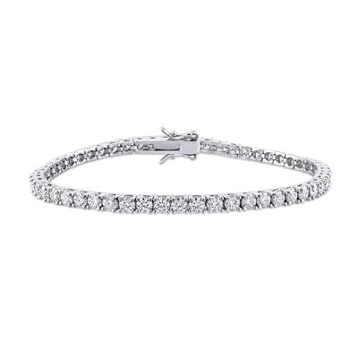 SS 3MM LC MOISSANITE BRACELET