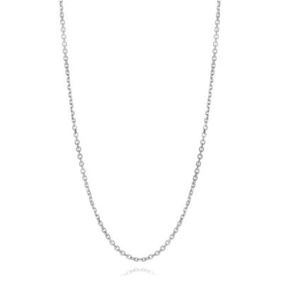 Adjustable Cable Chain in Sterling Silver, 22"