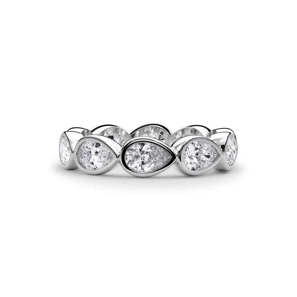 Lab Grown Diamond Bezel-Set Eternity Band in Platinum (2 1/4 ct. tw.) – Image 1 of 4