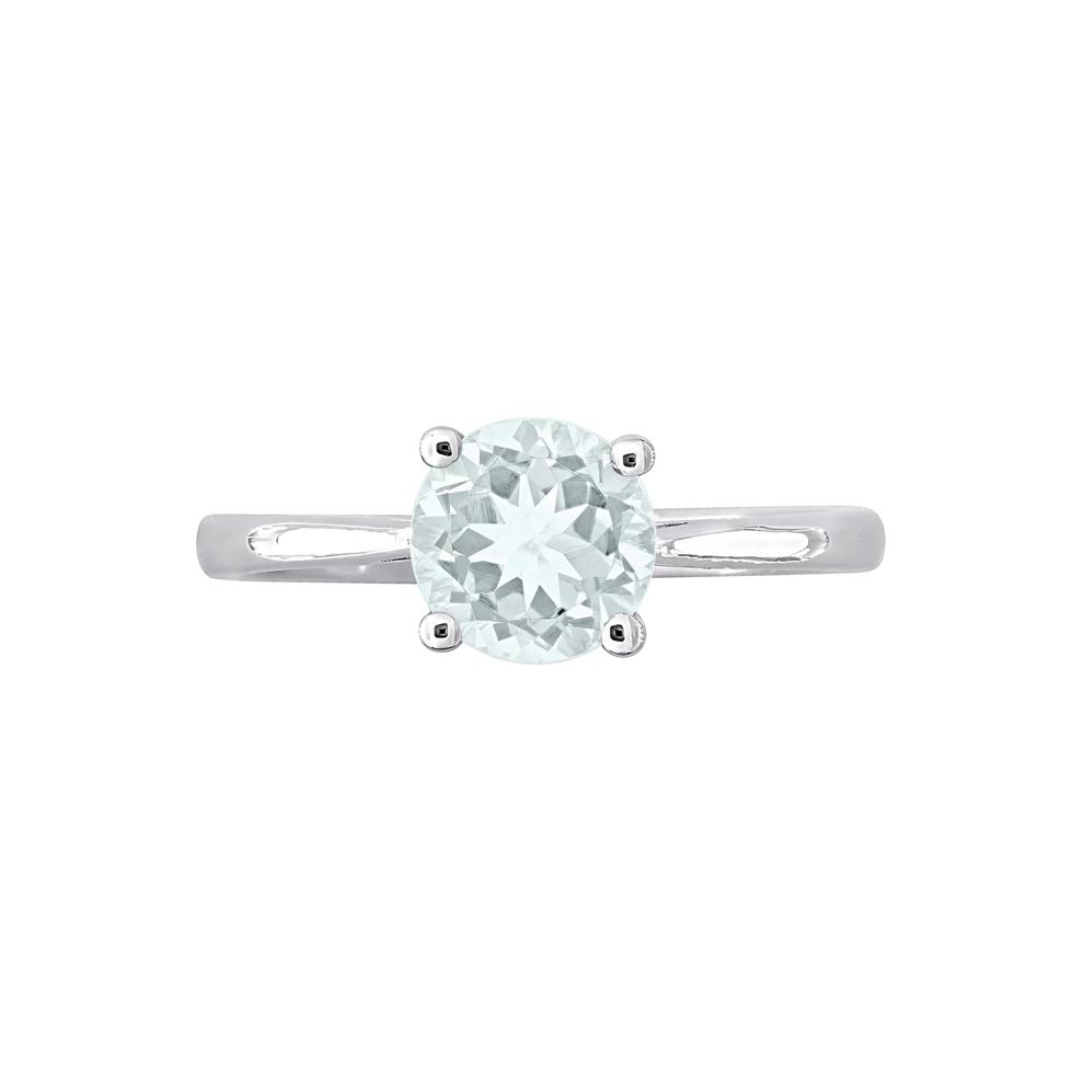 Aquamarine Ring in Sterling Silver – Image 1 of 7