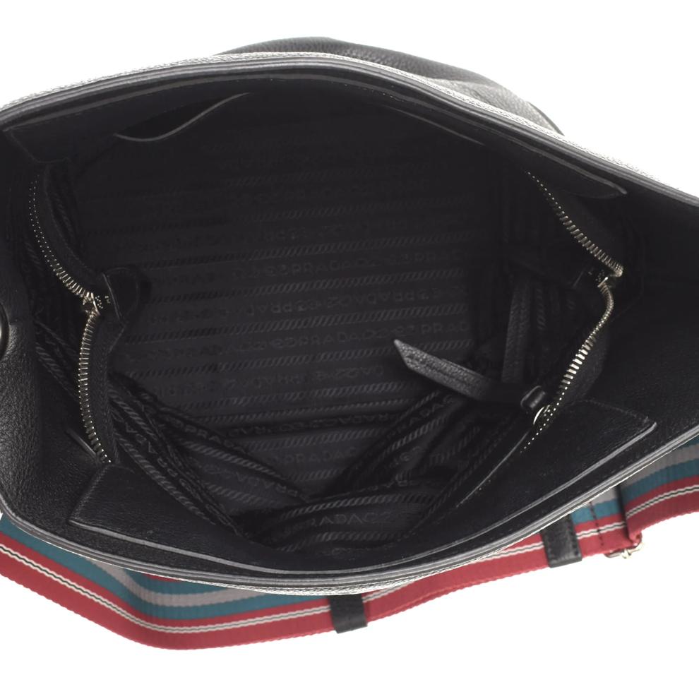 Pre-Owned Prada Vitello Phoenix Bucket Bag – Image 4 of 8