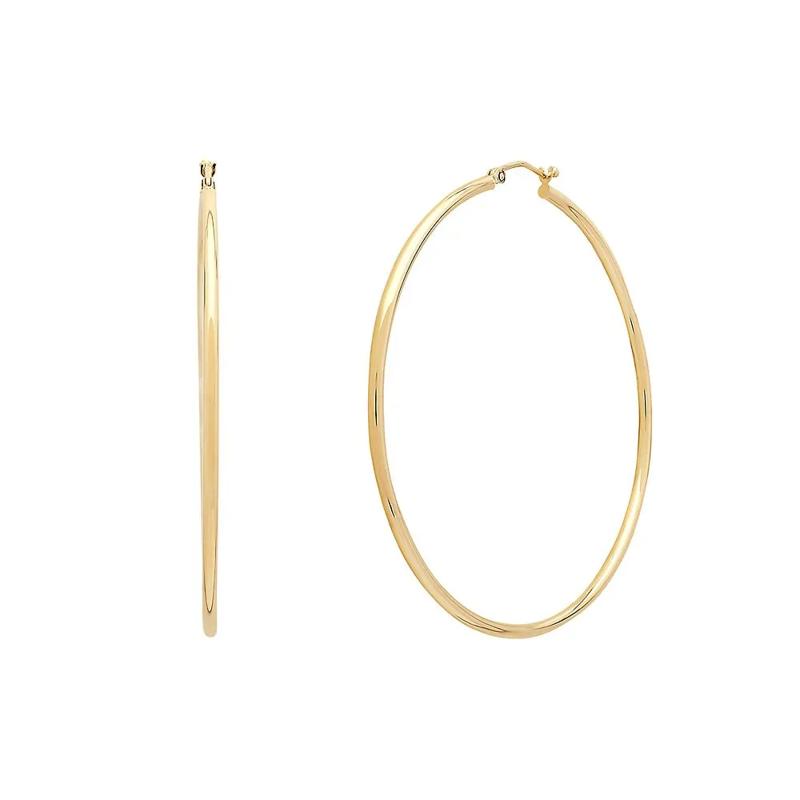 Hoop Earrings in 14K Yellow Gold – Image 1 of 2