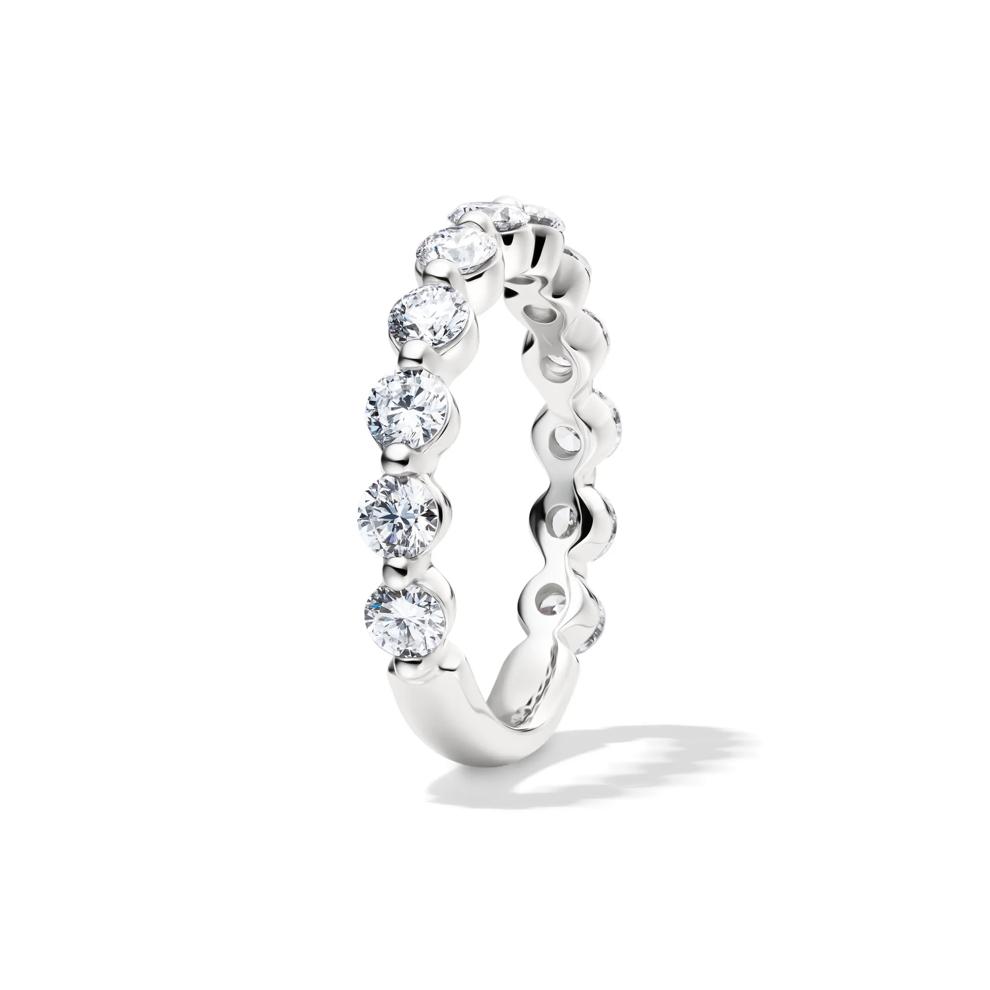 Lab Grown Diamond Shared-Prong Band – Image 3 of 4