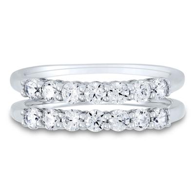 Lab Grown Diamond Ring Enhancer in 14K White Gold (1 ct. tw.)