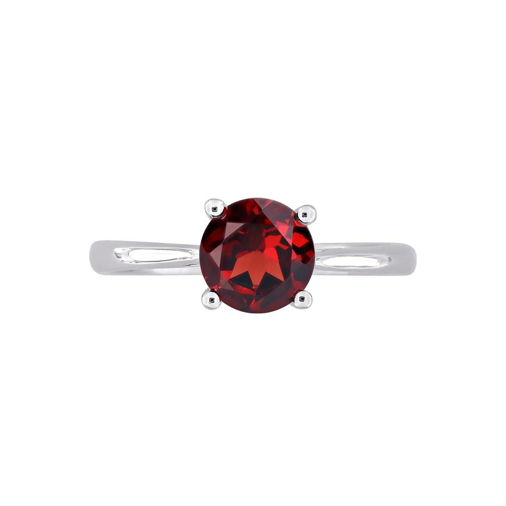 Garnet Ring in Sterling Silver – Image 1 of 7