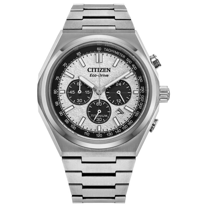 Super-Titanium Men&#39;s Watch in Silver-Tone Titanium, 42.4MM – Image 1 of 2
