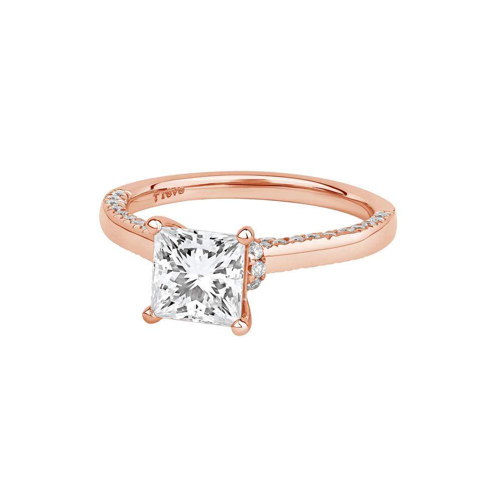 Abigail Lab Grown Diamond Engagement Ring in 14K Rose Gold (2 ct. tw.) – Image 4 of 4
