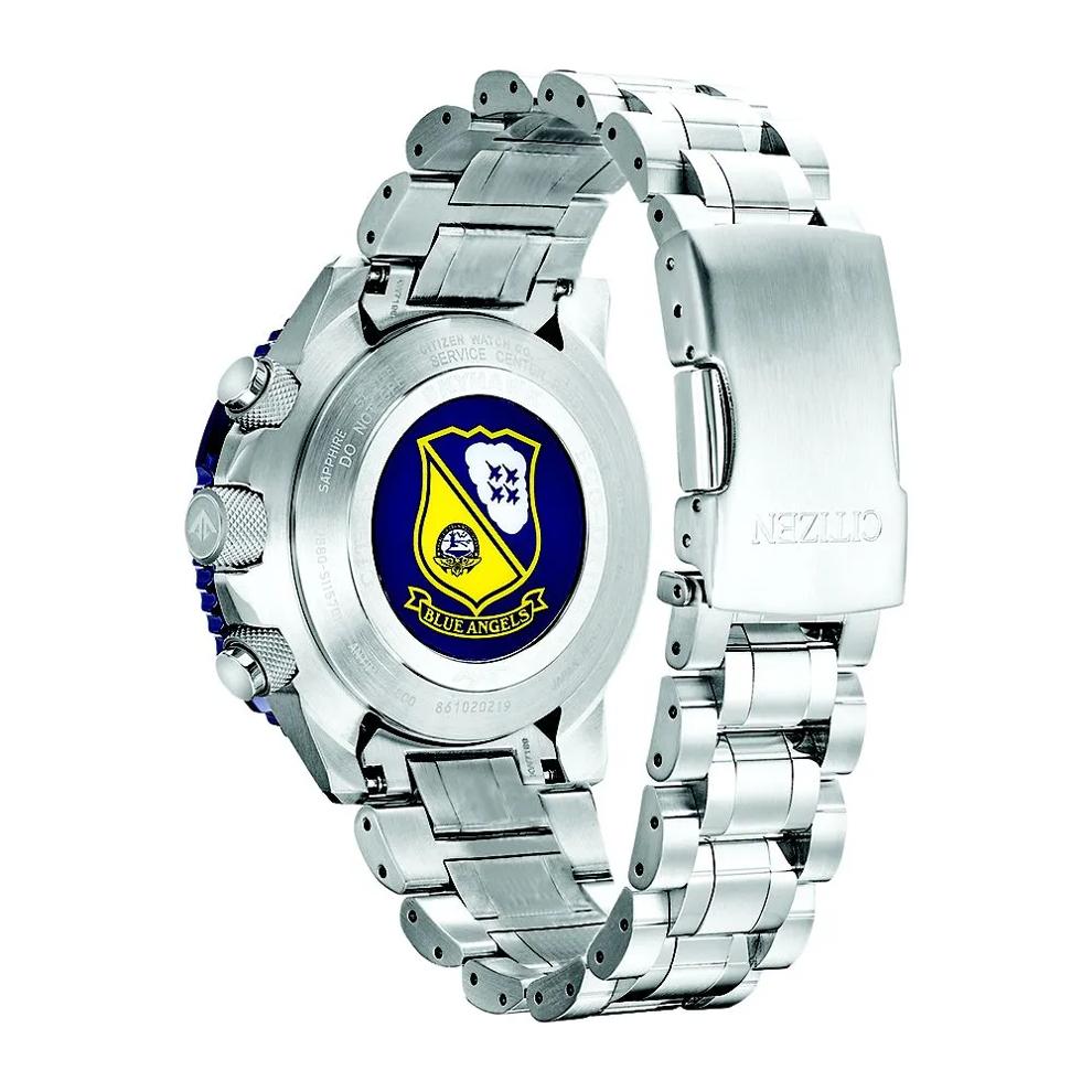 Promaster Skyhawk A-T Blue Angels Men&rsquo;s Watch in Stainless Steel – Image 3 of 3