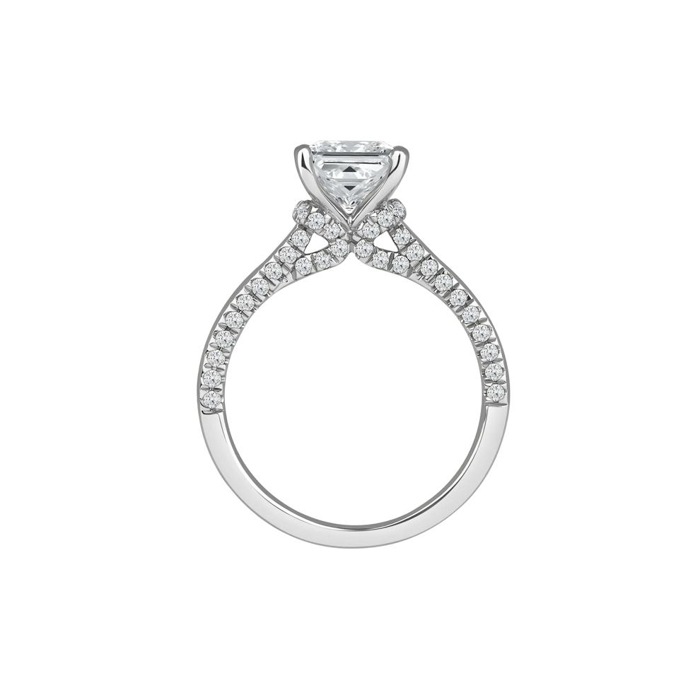 Abigail Lab Grown Diamond Engagement Ring in 14K White Gold (2 ct. tw.) – Image 2 of 4